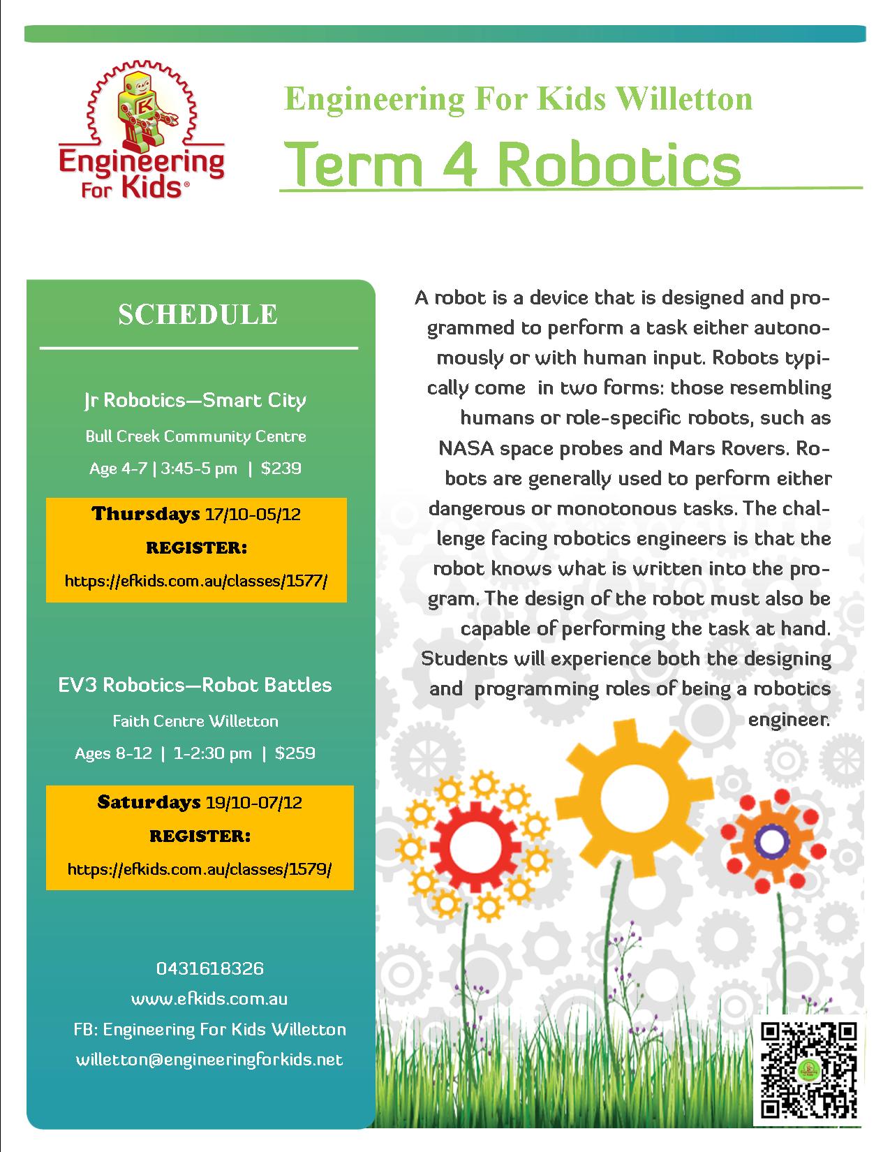 Term 4 EV3 Robotics: Robot Battles